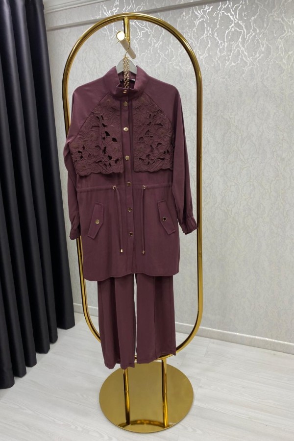 Dantel Detaylı Tensel Takım