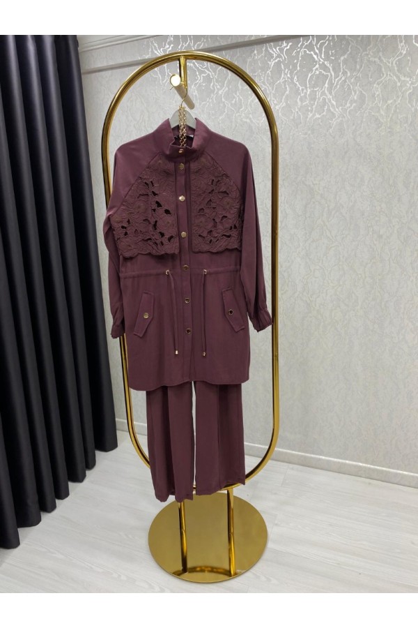 Dantel Detaylı Tensel Takım