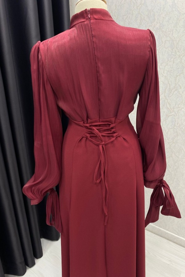 Nehir Beli Taş Detaylı Abiye