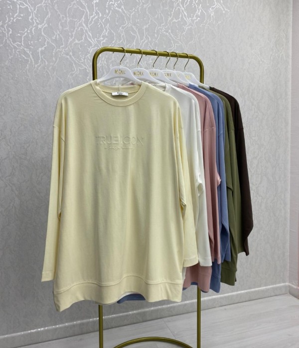 İkoll Baskılı Basıc S-Shirt