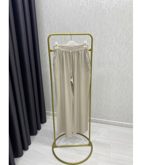 Tensel Pantolon Krem