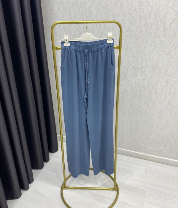 Tensel Pantolon Açık Mavi
